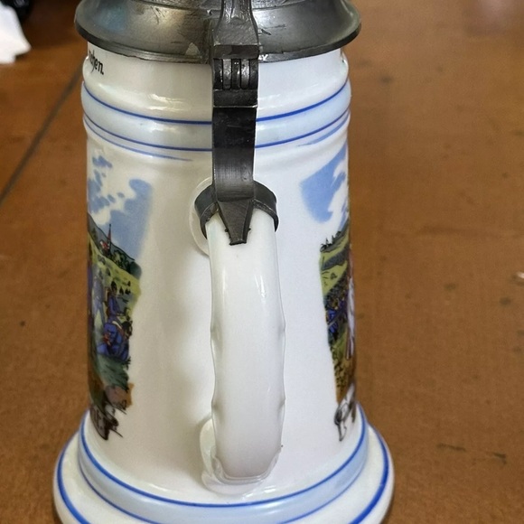 Vintage Reproduction 1902 -04 Regimental Military German Beer Stein - Picture 9 of 14